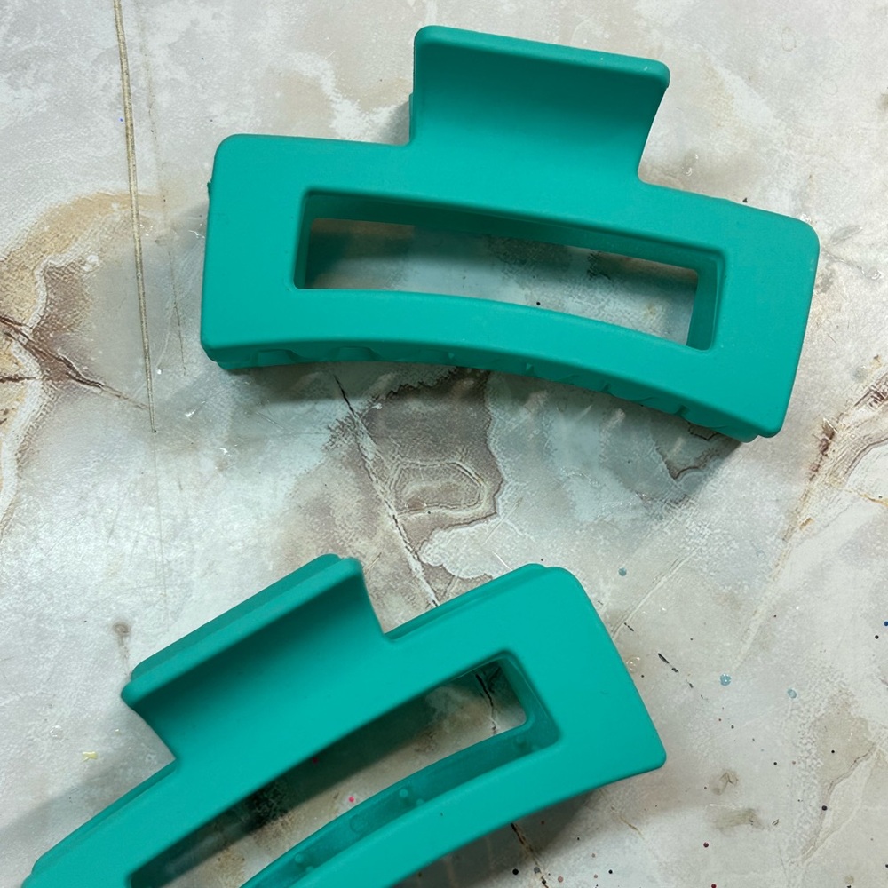 Teal Claw Hair Clip 20pcs
